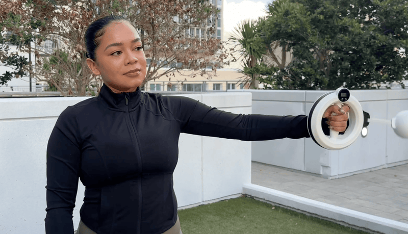 What Muscles do The Arm Hoops Target?