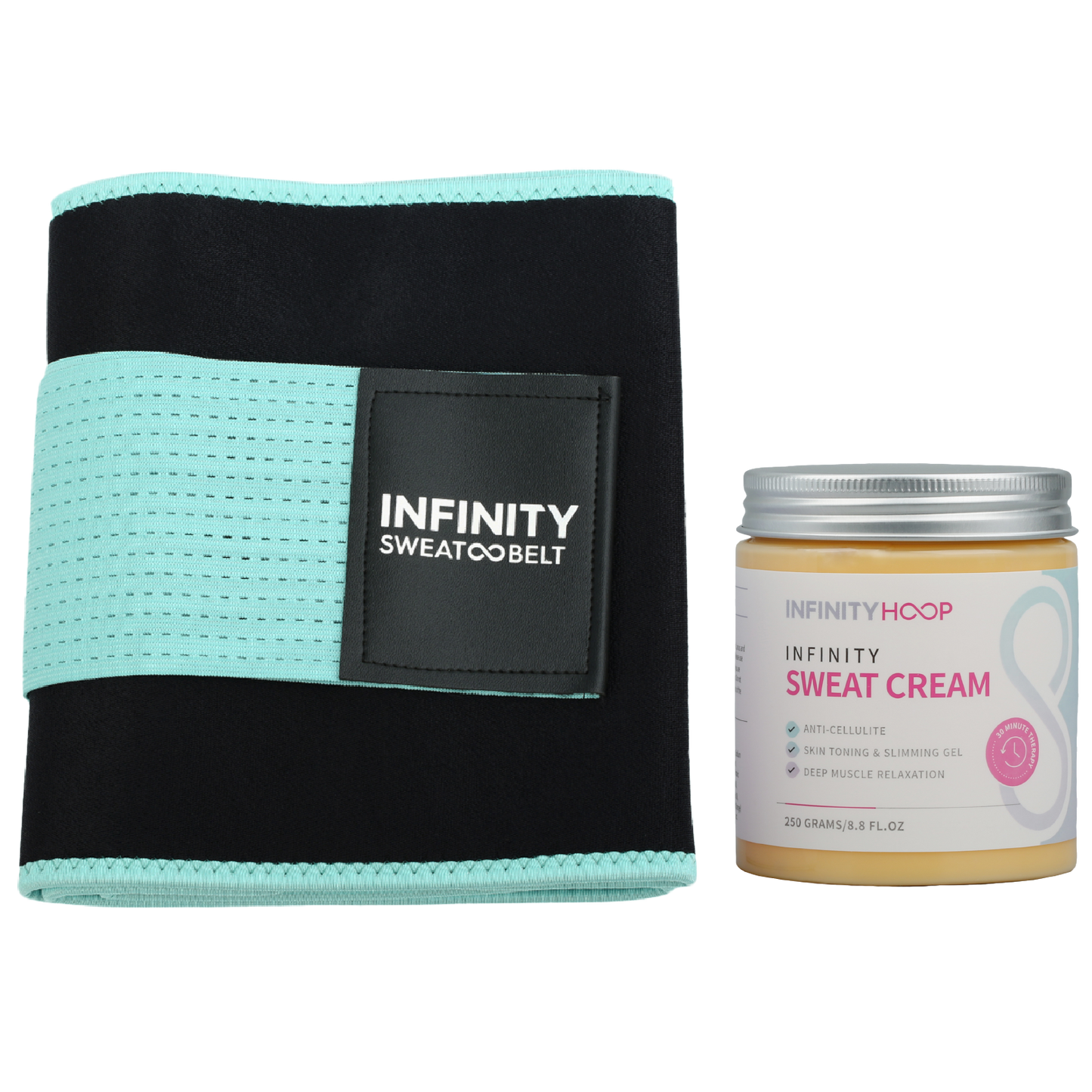 Infinity Sweat Bundle - Waist Trimmer + Sweat Cream®