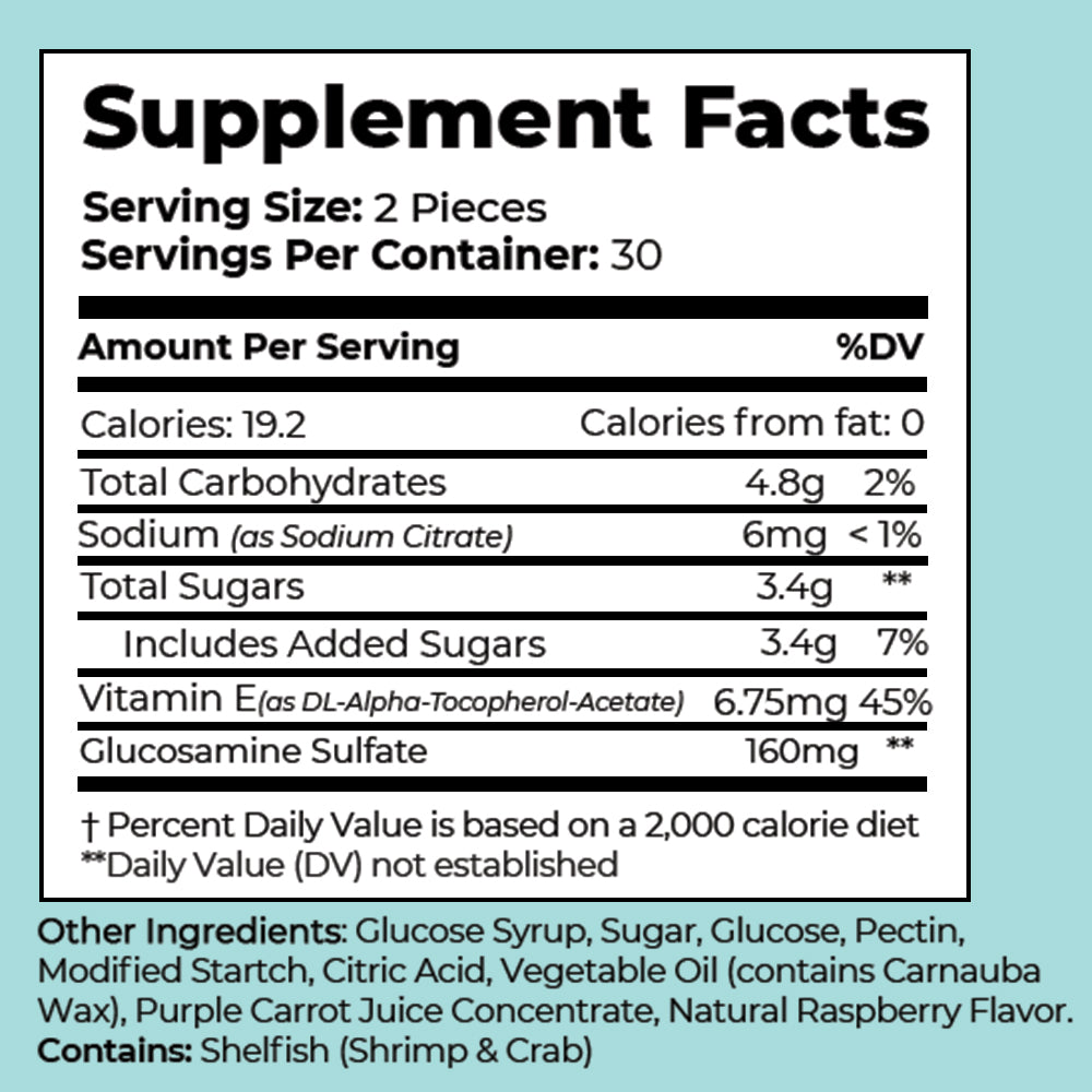 Joint Care Gummies by Vita Organics